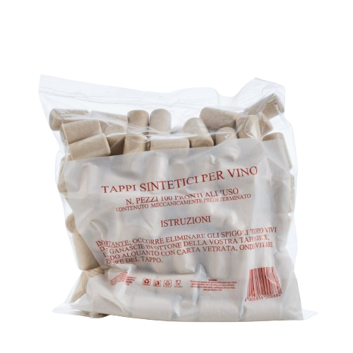 TAPPO PER VINO SINTETICO mm 23 x 38 fastcork cf. 100 pz  - ENOLANDIA