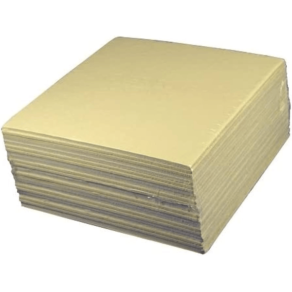 CARTONE FILTRANTE '0' 20x20 cm - 25 pezzi- ROVER POMPE