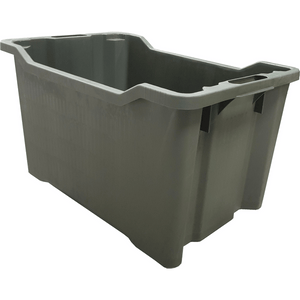 CASSETTA AGRICOLA SOVRAPPONIBILE E IMPILABILE CHIUSA 40 lt - 52x36x31 cm