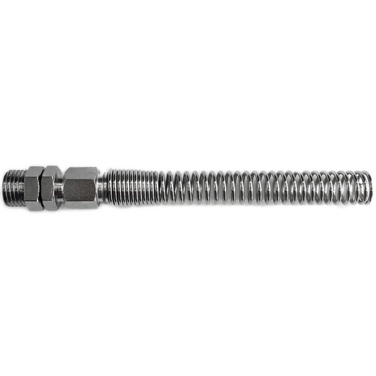 RACCORDO SPIRALATO GIREVOLE PER COMPRESSORI Ø 8x10 mm - Fil. 1/4 - 10 pezzi- SPIRALFLEX