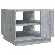 Tavolino da salotto | Tavolino da caff¨¨ | Tavolino da Soggiorno Grigio Sonoma 55x55x43 cm in Truciolato