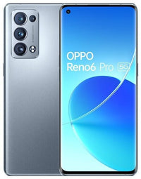 Oppo reno smartphone 5g, qualcomm 870, display 6.55" fhd+ amoled 90hz, quadrupla fotocamera 50+16+13+2mp & ai highlight video 2.0, ram 12gb espandibile fino a 19gb+rom 256gb, 4500mah & supervooc 2.0 65w, wifi 6, dual sim, [versione italiana], lunar grey - RENO6PGR