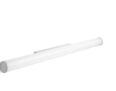 PIRGOS lampada tubo cilindrico da Parete/Soffitto 100 cm bianco in alluminio LED 3000k 2000lm 19,2w dimmerabile