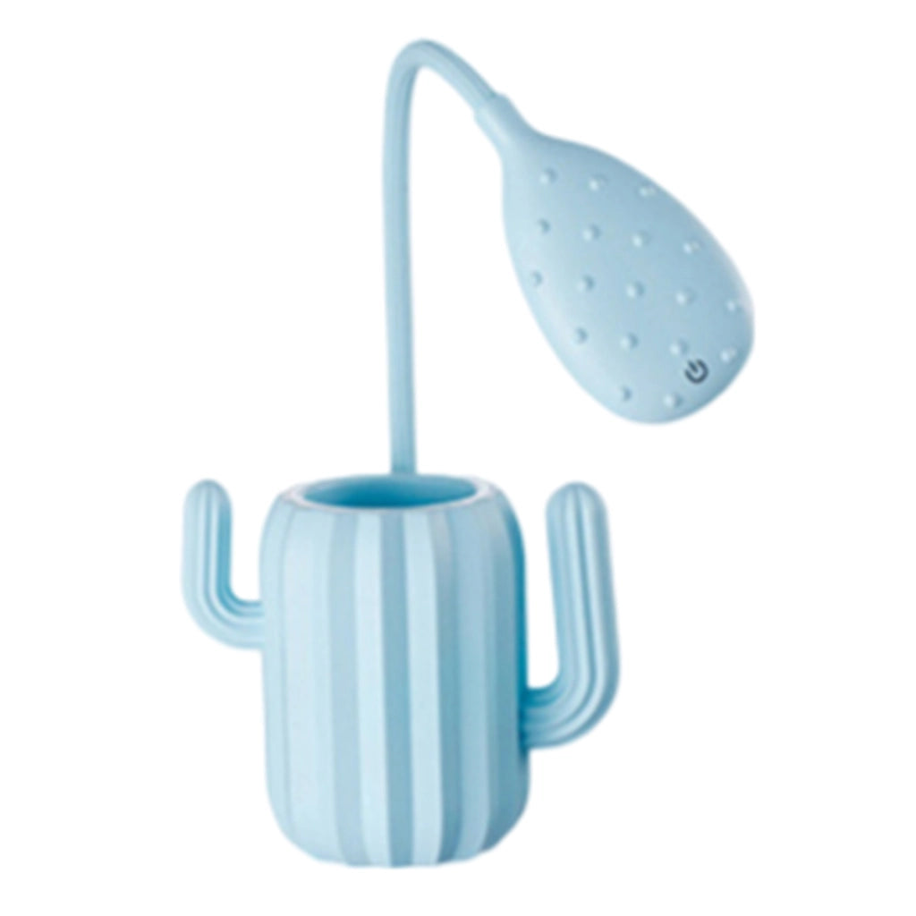 Portamatite con luce LED Stelo flessibile modello cactus Blu TechKidz