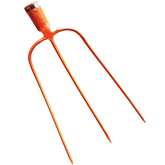 FORCA DA FIENO IN ACCIAIO FORGIATO '3 DENTI' 3 denti