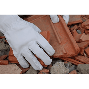 GUANTO FIORE BOVINO Tg. 9 - 12 paia