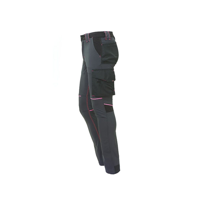 U-Power PANTALONE WORLD LADY Col. Grigio/Fucsia Mis. L