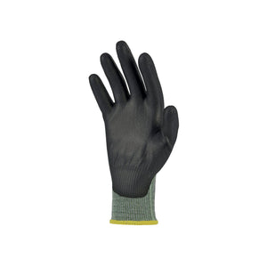 U-Power GUANTI DA LAVORO ANTITAGLIO B SAMBA IN NYLON/PU- FOAM Col. Grigio/Verde tg. 10 12.00 paia