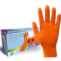 GUANTO MONOUSO IN NITRILE 'DIAMOND' Tg. M - confezione 50 pezzi