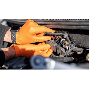 GUANTO MONOUSO IN NITRILE 'DIAMOND' Tg. M - confezione 50 pezzi