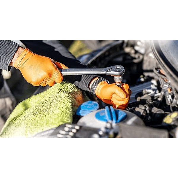 GUANTO MONOUSO IN NITRILE 'DIAMOND' Tg. M - confezione 50 pezzi