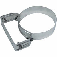 Inox mono parete aisi 316 fascet ta murale regolabile d.080 b08x9