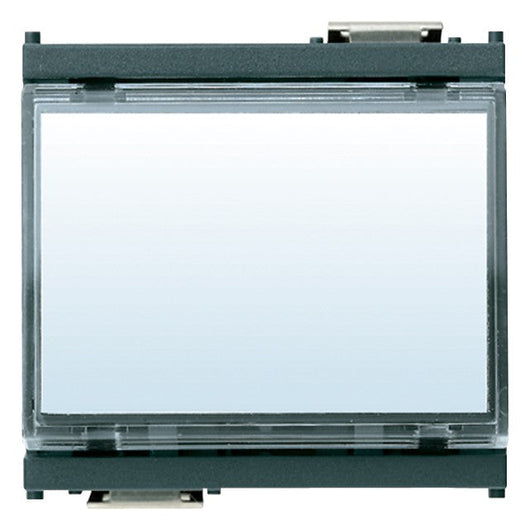 VIMAR Pulsante targh. 1P NO 10A 12-24V grigio - 16190