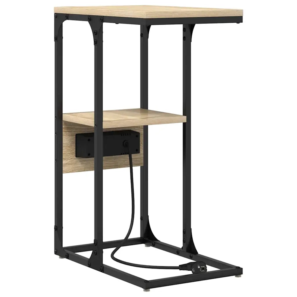 Comodino | Armadio da Notte | Mobiletto da notte con cassetto rovere sonoma 41.5 x 26 x 60.5 cm