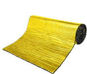Mat geluiddempen - isolazione acustica - isolazione termica - impermeabile - resistente al fuoco - butilrubber con foglio di alluminio