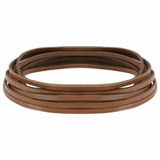 Cinturino in pelle Marrone 500 x 0,4 cm Pelle 42034203