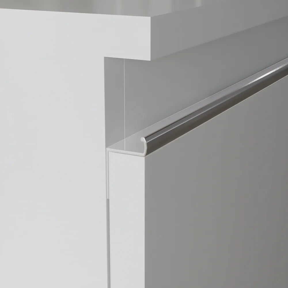 Cassettone sospeso 60 cm grigio perla opaco | Darwin