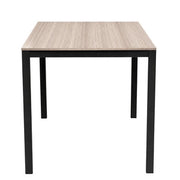 C TAVOLO ROVERE GRIGIO/NERO FRAME 120- C LINE DESIGN- 1,0 pz