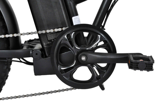 Fat pieghevole 20" alluminio forcella ammortizzata  12.5 ah LCD Nera