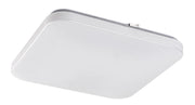 Plafoniera LED quadrata 37,5cm 24W bianca con sensore Rabalux