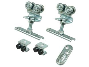 KIT CARRELLI PER PORTE SCORREVOLI PER BINARIO ART.20 - 1 pezzi OMGE