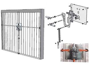 KIT SICUREZZA SERRATURA SERRANDA BASCULANTE CON CILINDRO EUROPEO KW574- - (KW574.6820.0000) - 1 pezzi PREFER