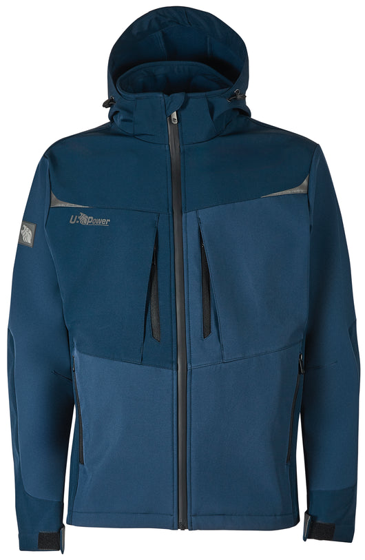 U-Power GIUBBINO SOFTSHELL VERVE Col. Blu  Mis.  XXL