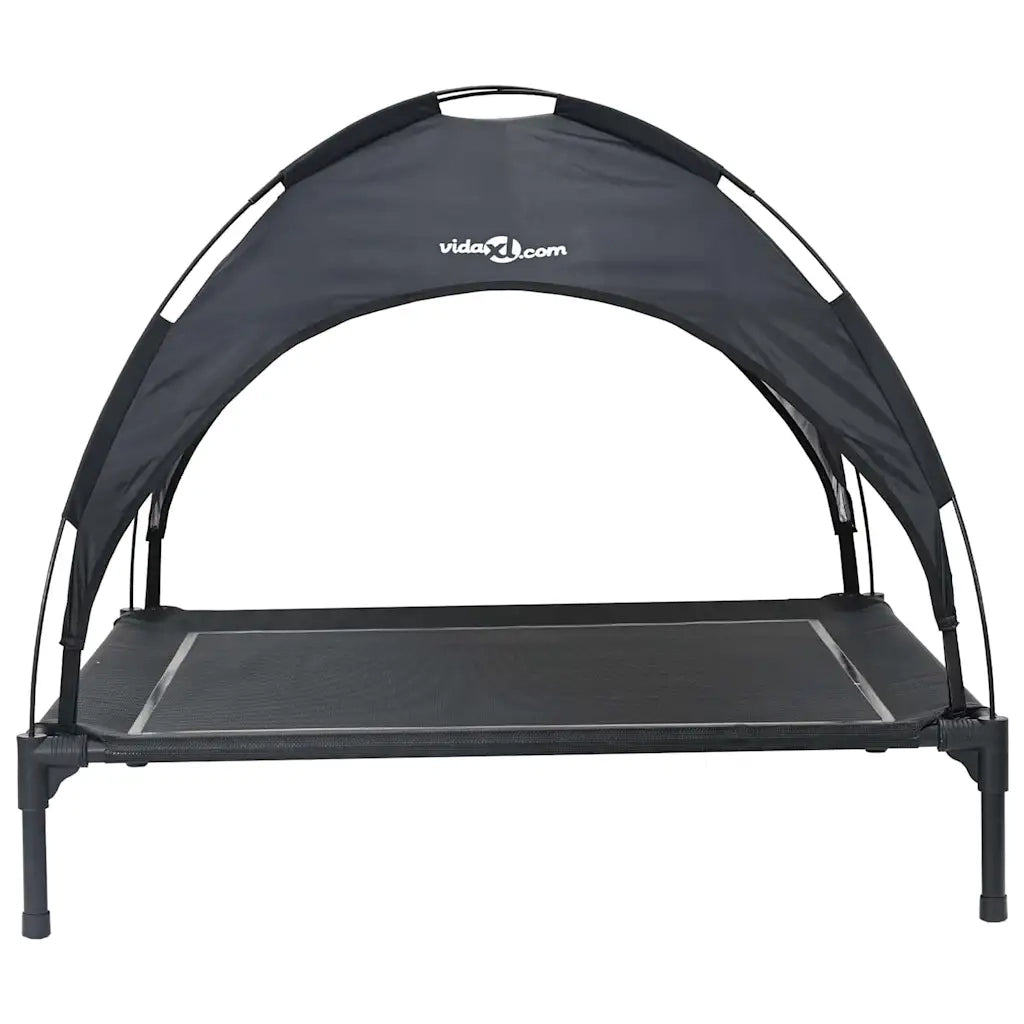 Letto per Cani Nero 90 x 81 x 80,5 cm Acciaio CFW5901497