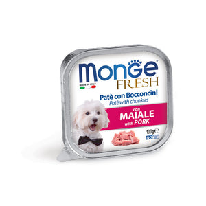 MONGE FRESH GR.100 MAIALE- 1,0 pz