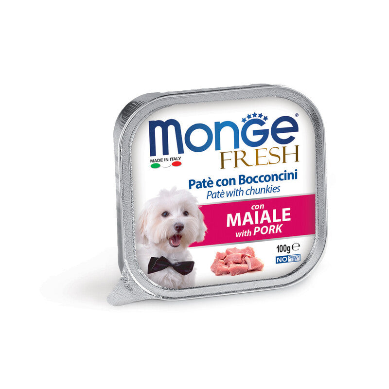 MONGE FRESH GR.100 MAIALE- 1,0 pz