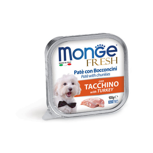 MONGE FRESH GR.100 TACCHINO- 1,0 pz