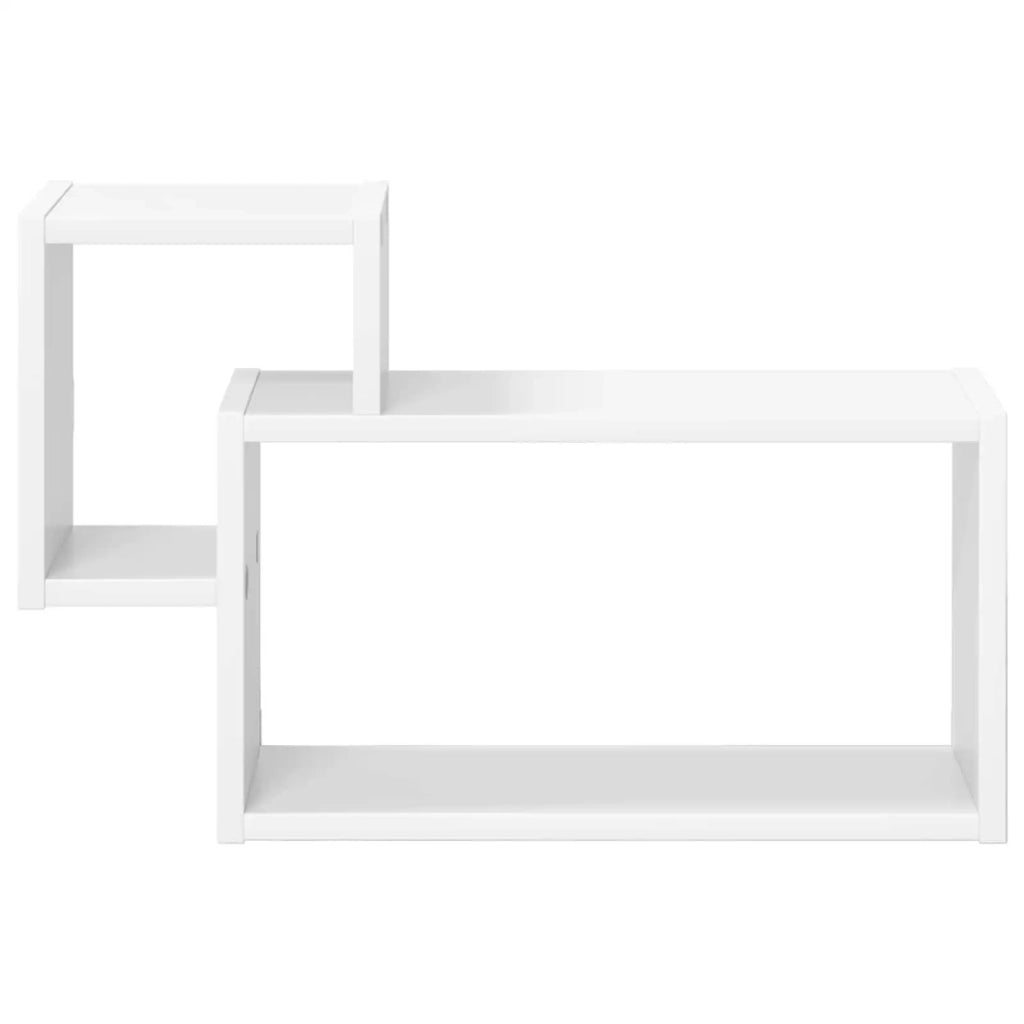 Scaffale da parete A parete Bianco 55 x 15 x 35 cm 8012108