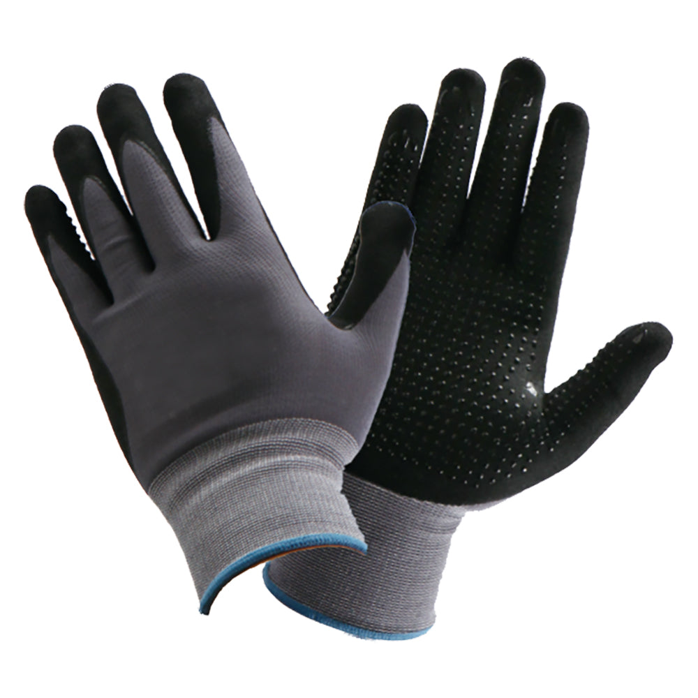 GUANTI NITRILE / NYLON Tg. 11 (XXL)- 12 coppia  - GRIFON SAFETY