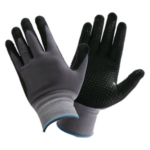 GUANTI NITRILE / NYLON Tg. 11 (XXL)- 12 coppia  - GRIFON SAFETY
