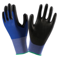 GUANTI NYLON / POLIURETANO Tg. 9 (L)- 12 coppia  - GRIFON SAFETY
