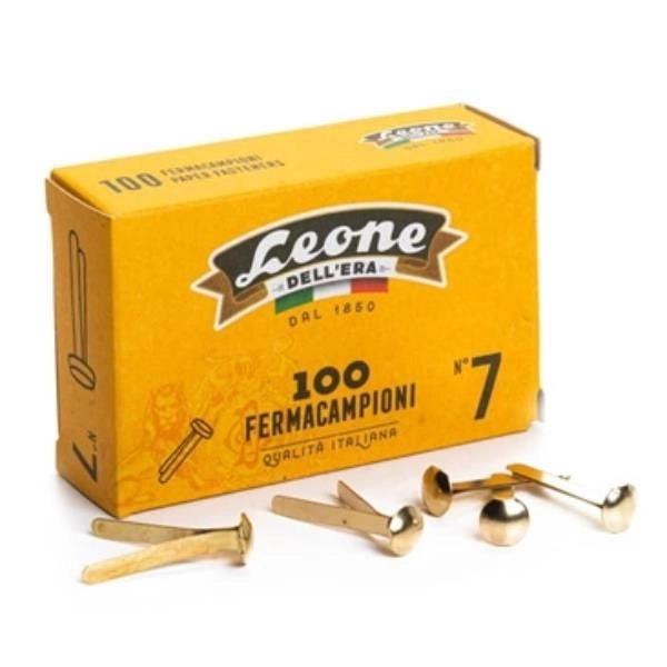 Cf10x100 fermacampioni ottonati n7 - FC7-10