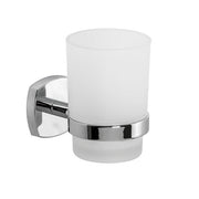 PORTA SPAZZOLINI STARTER- Cromo cm 6,7 x h.9,6 x 10,5- METAF- pezzi 1