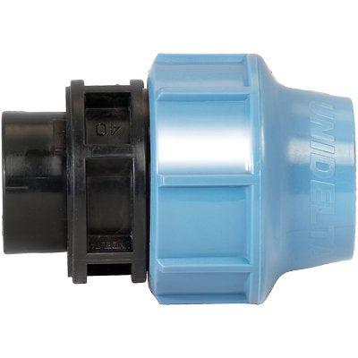 MANICOTTO A COMPRESSIONE FIL FEMMINA PN16 UNIDELTA - MM 25X1/2F- 5 pezzi