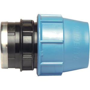 MANICOTTO A COMPRESSIONE FIL FEMMINA PN16 UNIDELTA - MM 50X11/2F- 3 pezzi