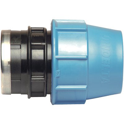 MANICOTTO A COMPRESSIONE FIL FEMMINA PN16 UNIDELTA - MM 63X2F