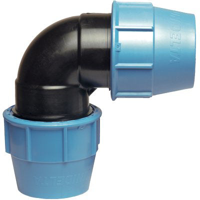 GOMITO A COMPRESSIONE PN16 UNIDELTA - MM 63X63