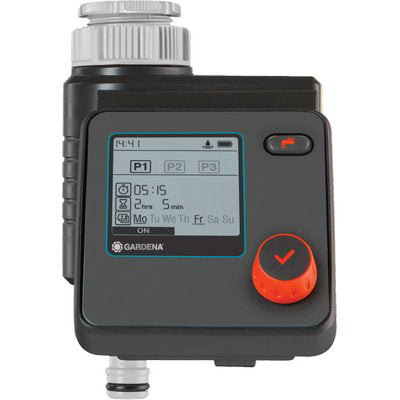 CENTRALINA IRRIGAZIONE SELECT 1891-20 GARDENA - INNESTO RAPIDO 3/4F 1XVOLT 9- 2 pezzi