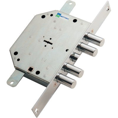 SERRATURA METALLO INFILARE 89C751 MOTTURA - DM M4 TRIPL+SCR IP.MM 28 E.MM 60 DX