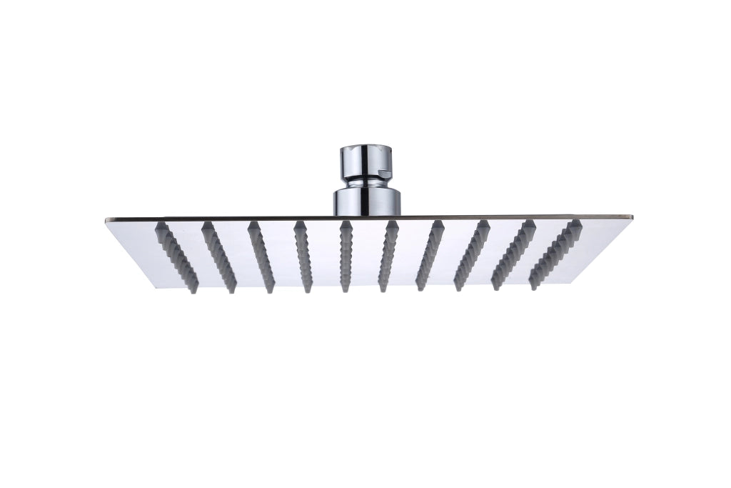 SOFFIONE DOCCIA INOX QUADRO 200X200 MM GROENLA- 1,0 pz