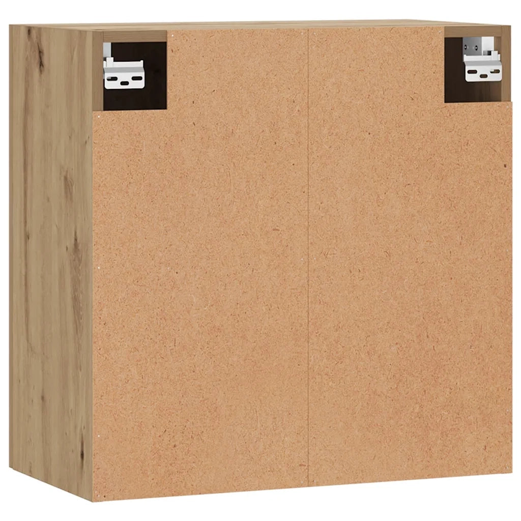 Armadietto a Muro Rovere Artigianale 60x31x60 cm in Truciolato 857070