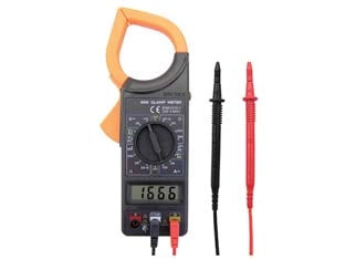 TESTER DIGITALE PINZA AMPEROMETRICA- - dimensioni mm.330x160x30 peso gr.371 - 1 pezzi