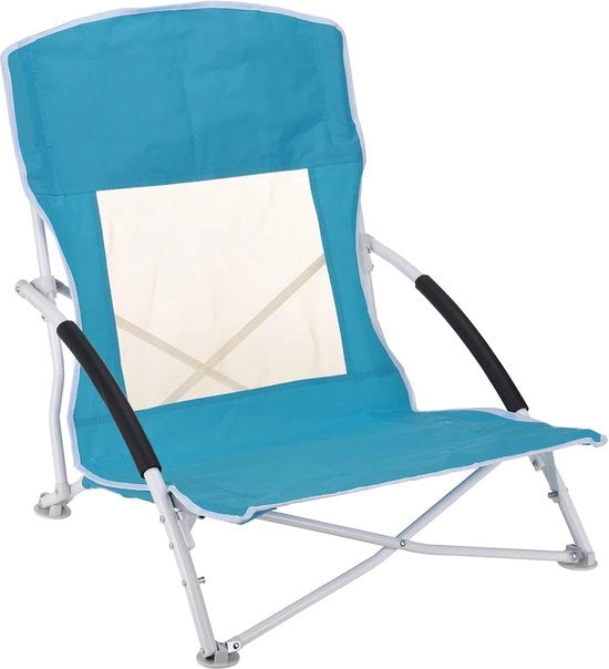 Sedia da Campeggio Opaca Leggera Inclinabile Portatile Sedia da Spiaggia - Borsa Portatile Respirante e Comoda