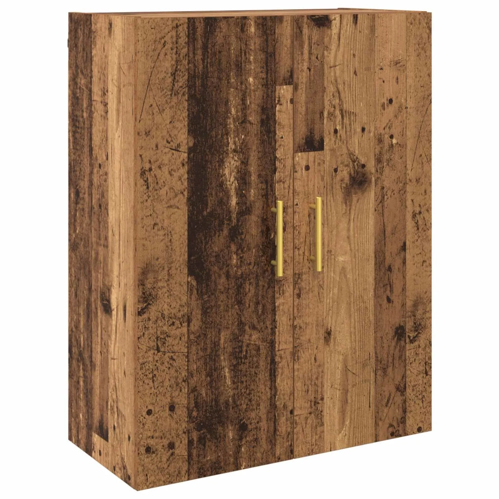 Credenza-Buffet-Armadio da cucina Legno vecchio 69,5 x 34 x 180 cm Legno multistrato 282605