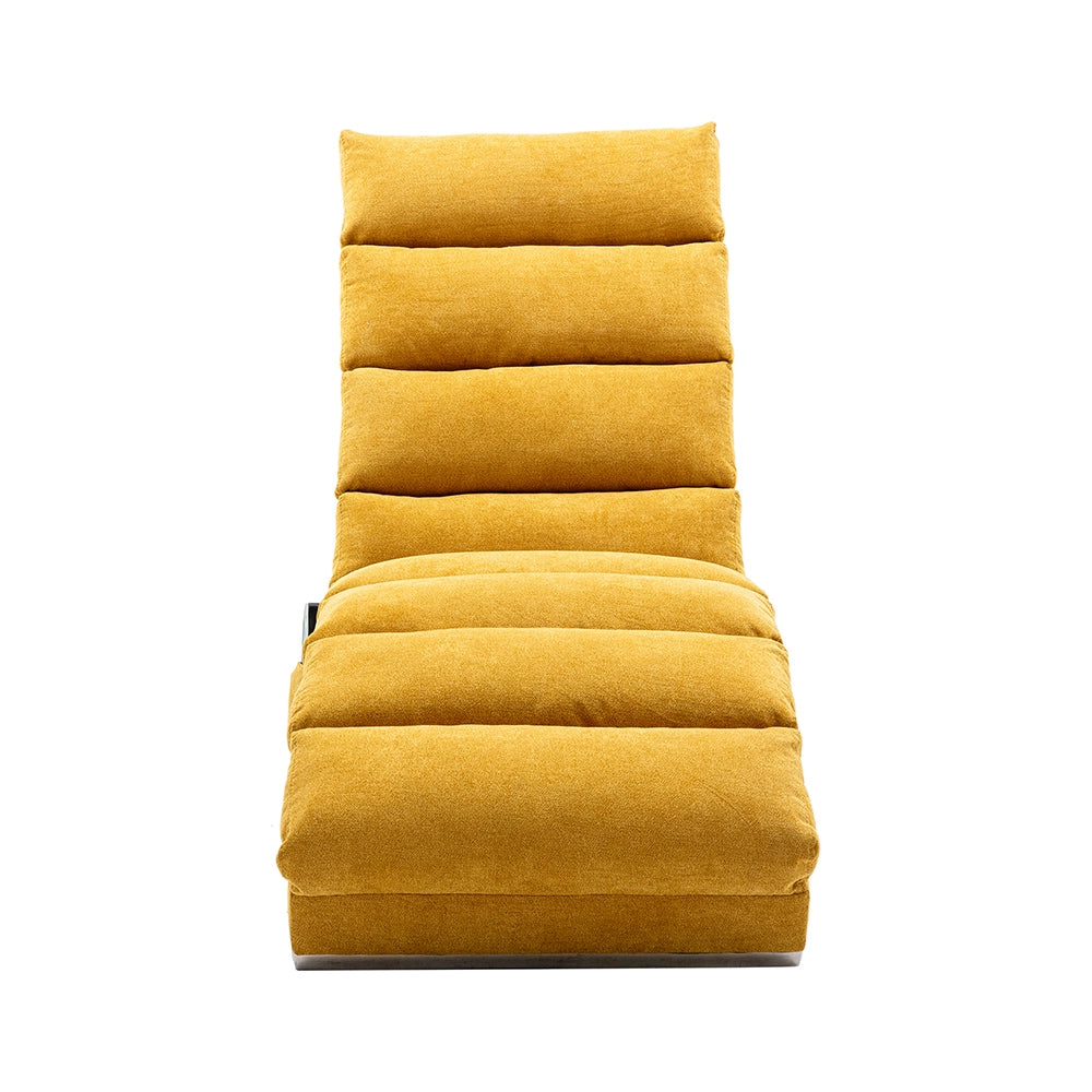 Poltrona Massaggio - Xylo - 90??85??110 cm - 5 Modalit?? Giallo Senape