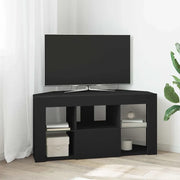 Mobile TV LED Angolare Nero 100 x 40 x 50 cm Legno multistrato 889796